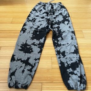 Tie dye sweat pants